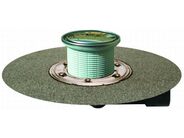 HL Podlahová vpust DN50/75 s kloubem, s asfaltovou manžetou, ZU standard, vtok kruhový