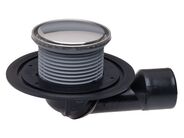 HL Podlahová vpust DN50/75 s kloubem, s pevnou izolační přírubou, ZU standard, vtok kruhový