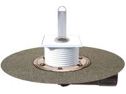 HL Podlahová vpust DN50/75 s otočným kloubem na odtoku s živičným límcem