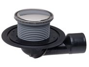 HL Balkónový a terasový vtok DN50/75 s kloubem, s pevnou izolační přírubou, ZU - suchá klapka