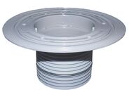 HL Nástavec 80mm/ d 110mm s izolačnímpřírubou