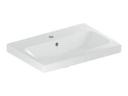 Geberit iCon umyvadlo, 60x42 cm, s otvorem pro baterii, s přepadem, bílá