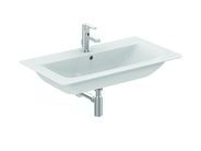 Ideal Standard Connect Air Umyvadlo nábytkové 84x46x17 cm, s přepadem, otvor pro baterii, bílá