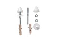 Jika Livo Instalační sada pro pisoár, krytky bílá