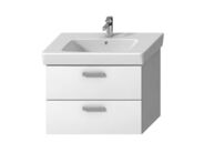 Jika Lyra Plus Viva Skříňka pod umyvadlo 73,9x41,6x55 cm, 2x zásuvka, bílá