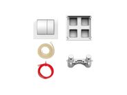 Jika Modul Pneumatický set pro podomítkové moduly H895651/H895652, bílá