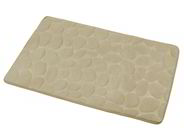 Aqualine Koupelnová předložka, 50x80 cm, 100% mikrovlákno, protiskluz, béžová