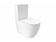 HOPA Arco New Tornado WC kombi s flat sedátkem soft-close 62,5x39x88 cm, oválné, bílá