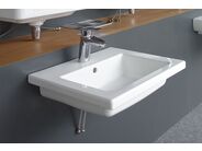 Kolo Twins Kolo Twins umyvadlo 50cm Low rim, Reflex, bílá - výprodej vzorku