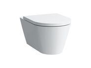 Laufen Kartell závěsné WC, 54,5x37 cm, Rimless, hluboké splachování, kapotovaný, bílá