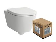 Laufen Meda Závěsné WC 54x36 včetně sedátka SoftClose, Rimless, bílá mat