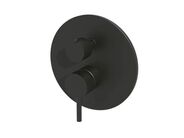 Paffoni Light baterie pod omítku pro 2 spotřebiče, černá mat