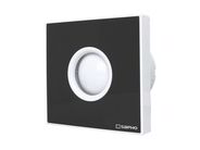 Sapho LITE koupelnový ventilátor axiální, 15W, potrubí 100mm, černá