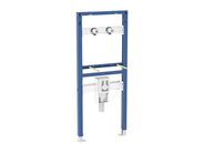 Geberit Duofix montážní prvek pro umyvadlo, 130 cm, nástěnná armatura na omítku, zápachová uzávěrka pod omítku