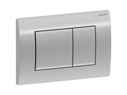 Geberit Delta20 ovládací tlačítko, pro 2 množství splachování, chrom lesk