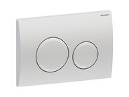 Geberit Delta20 ovladací tlačítko, pro 2 množství splachování, chrom mat