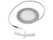 Sapho Zápustné LED světlo 2W, 4000K, 230V pro galerky KORIN, KAWA, ZOJA/KERAMIA FRESH (boční kabel 30cm)