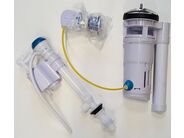 Aqualine HYGIE set napouštěcí+splachovací mechanismus, bovden