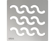Alcadrain Designová mřížka 102x102mm, nerez
