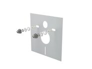 Alcadrain Izolační deska pro závěsné WC a bidet s příslušenstvím a krytkou chrom