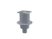 Alcadrain SMART Podlahová vpust 105x105/50mm přímá, mřížka nerez, kombinovaná zápachová uzávěra