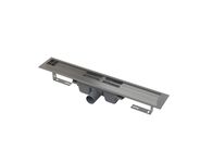 Alcadrain PROFESSIONAL Podlahový žlab 1150mm s okrajem pro plný rošt