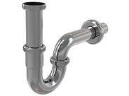 Alcadrain Umyvadlový sifon, průměr 32 mm, s převlečnou maticí 5/4, kov
