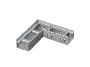 Alca Drenážní žlab rohový 7,5 cm nastavitelný, nerez 