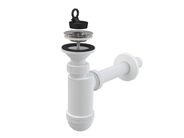 Alcadrain Sifon umyvadlový, průměr 32 mm s nerez mřížkou 63 mm, bílý