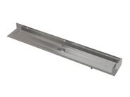 Alcadrain Modular Wall Podlahový žlab 750 mm, s okrajem pro rošt a s pevným límcem