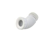 Alcadrain Flexi napojení k WC 26-65 cm, bílá