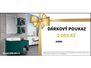 Dárkový poukaz na částku 2 000 Kč