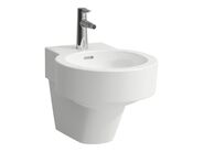 Laufen Val závěsný bidet 53x39x43 cm, otvor pro baterii, bílá