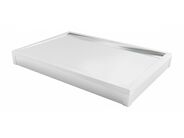 RONAL Ila hliníkový přední panel pro obdélníkovou vaničku - U panel