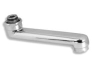 Novaservis Výtokové ramínko rovné 17 cm chrom