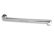 Novaservis Výtokové ramínko 35 cm rovné bílá-chrom
