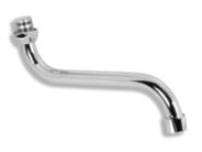 Novaservis Výtokové ramínko 22 cm trubkové chrom