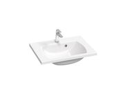Ravak Classic II Umyvadlo, 60x45x17,4 cm, otvor pro baterii, s přepadem, bílá