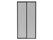 Ravak Supernova Čtyřúhelníkový sprchový kout SRV2-S, 97-99x195 cm, černá, dekor grape
