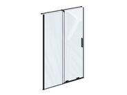 Ravak Roll Sprchové dveře RODP2 120x195 cm, černá, transparent