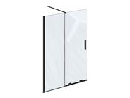 Ravak Roll Sprchový kout ROWI 110x195, černá, transparent