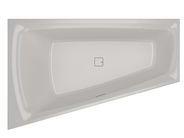 Riho Still Smart Plug & Play asymetrická vana 170x110 cm, pravá, bílá
