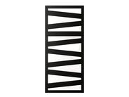 Zehnder Kazeane nástěnný otopné těleso 130x60 cm, středové připojení, Black Matt
