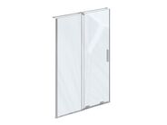 Ravak Roll Sprchové dveře RODP2 140x195 cm, chrom lesk, transparent