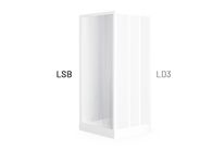 Roth Project Line LSB boční stěna 74-80 cm, bílá, grape