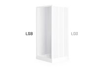 Roth Project Line LSB boční stěna 74-80 cm, bílá, grape