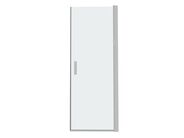 Roth Tower Line sprchové dveře TCO1, 80x200 cm, stříbro, transparent