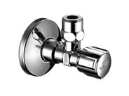 Schell Comfort rohový regulační ventil, chrom
