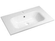 Sapho SIDRA umyvadlo, litý mramor, 71x46cm, bílá