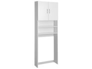 Aqualine SIMPLEX ECO skříňka za pračku 63x25x190cm, bílá